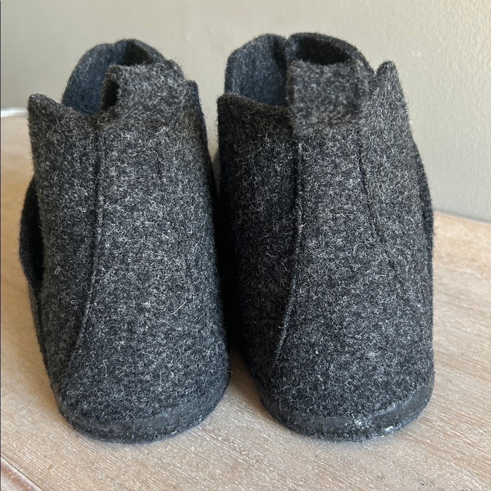 Premium Wool-Felt Birkenstock Ankle Boots—Size 45 Timeless Comfort Minimalist - Picture 2 of 8